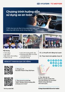 CHƯƠNG TRÌNH HƯỚNG DẪN SỬ DỤNG XE AN TOÀN