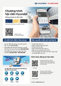 Chương Trình Hội Viên Hyundai Đồng Hành & Gắn Kết